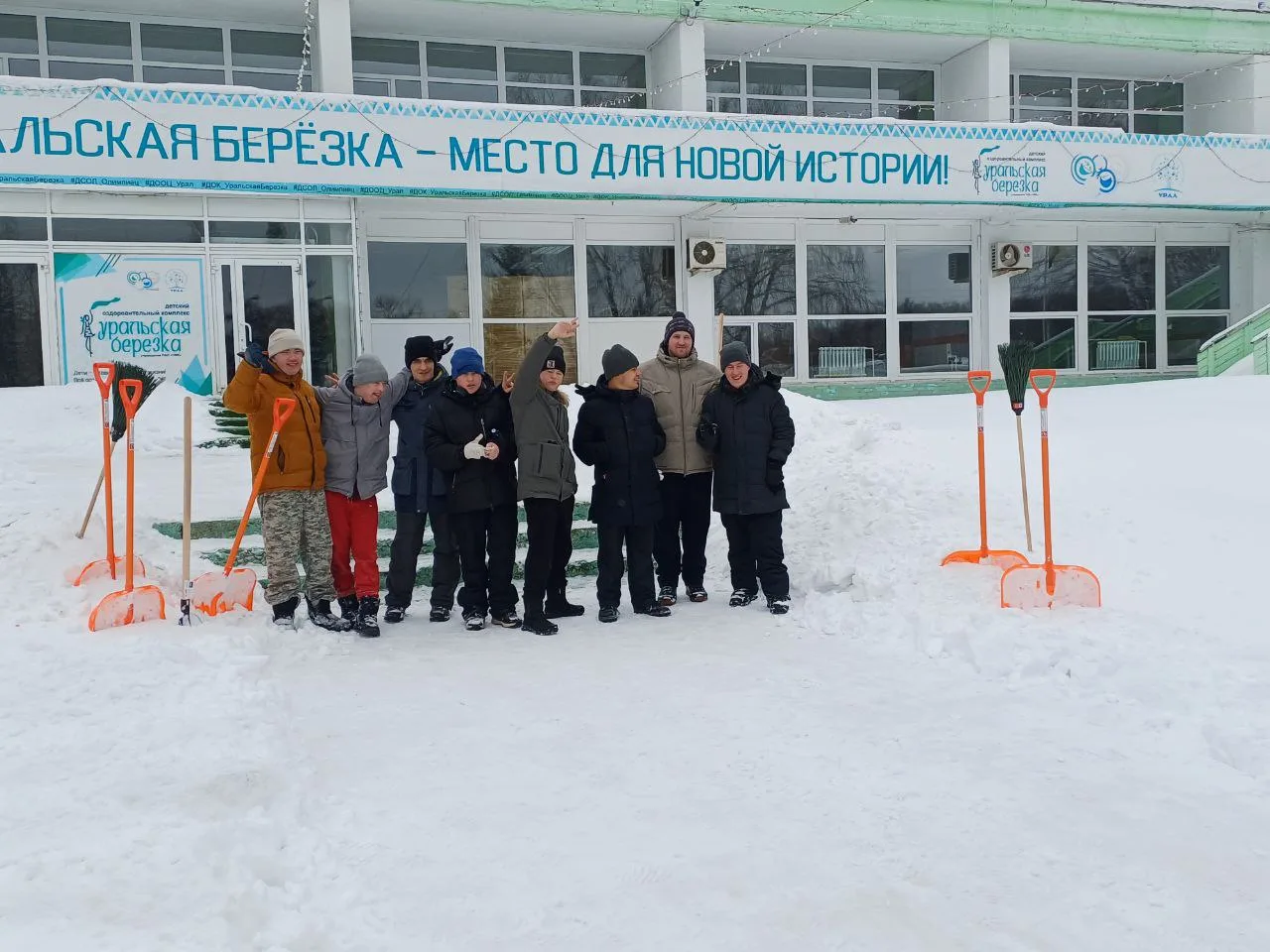 А зима нынче снежная выдалась!
